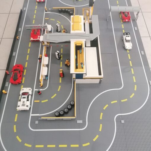 Pista GT LEGO SPEED CHAMPIONS - particolare partenza