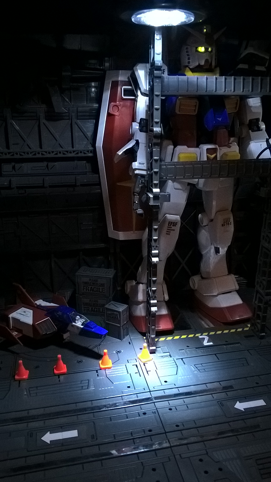 Gundam Hangar Diorama, diorama robot anni 80